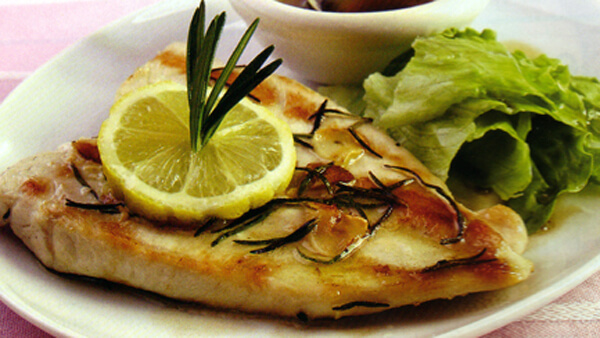 rosmariinikana illallinen joka autaa polttamaan rasvaa