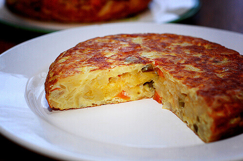 syö kananmunia munakas tortilla