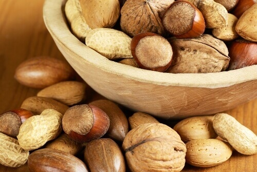 Pähkinät terveellinen ruoka