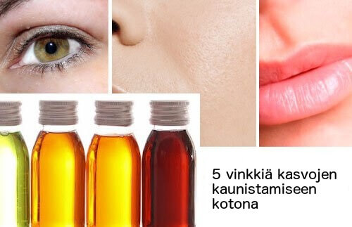5 keinoa kaunistaa kasvot kotona