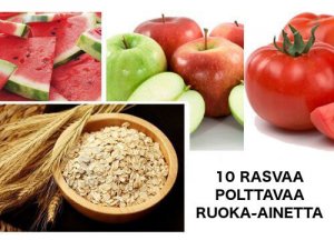 Rasvaa polttavia ruoka-aineita - 10 ruokaa