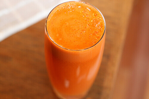 Oranssi smoothie