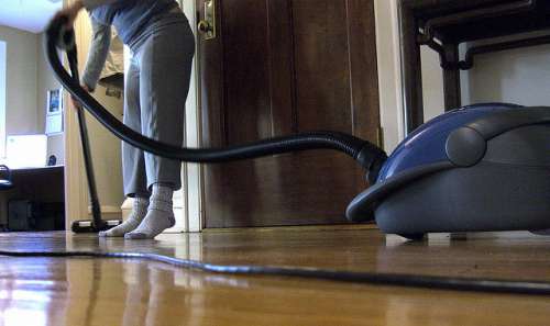 näytä pölypunkeille imuria