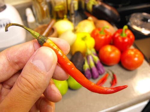 Chilipippuria sosekeittoon