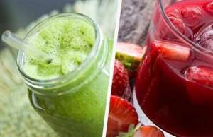 Suoliston puhdistus luonnollisilla juomilla ja smoothieilla