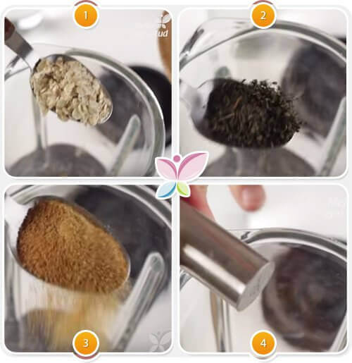 Smoothie auttaa kosteuttamaan hiuksia sisältäpäin.