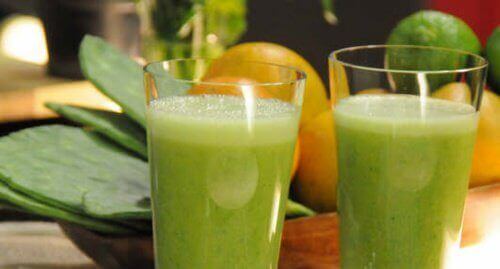 Nopal- kaktuksesta on apua diabeetikolle.