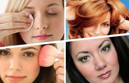 Tekemällä pehmeän meikin, voit näyttää nuoremmalta.