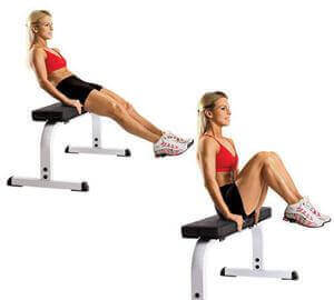 Jalkarutistus auttaa hoikistamaan myös reisiäsi.