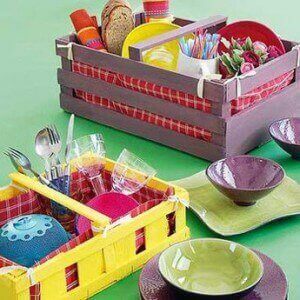 puulaatikot uusiokäytössä;; keittiölaatikko