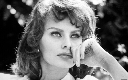 Sophia Loren nuorena
