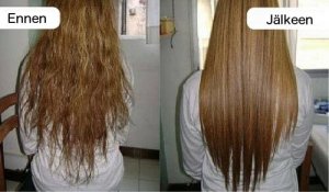 Näin suoristat hiukset luonnollisesti