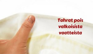 Poista hikitahrat vaatteista luonnollisesti