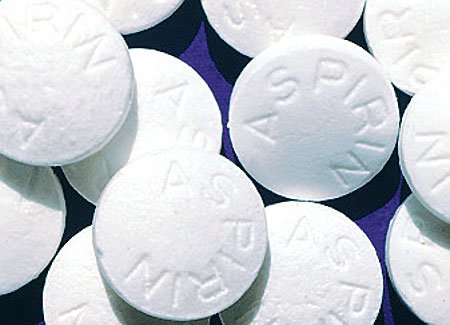 ehkäise ihon kovettumista aspiriinilla