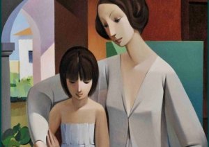 Äidin ja tyttären tunne-elämät yhdistävä tekijä