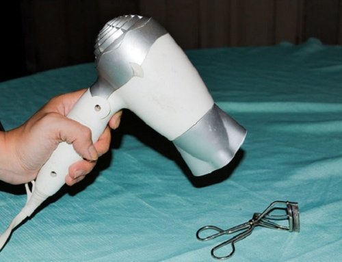 Hiustenkuivaaja ja ripsentaivutin