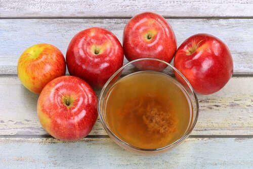 lievitä allergiaa omenaviinietikka