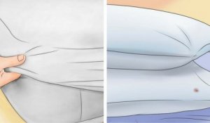 Näin valkaiset tyynysi ja patjasi