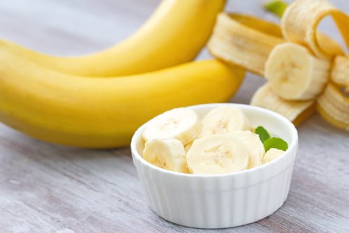 banaani on hyvää smoothiessa