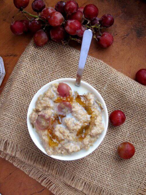 Kun syöt kaurapuuroa iltapalaksi, pidät glukoositasot tasapainossa.