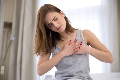 elimistön viestejä vaaroista: rintakipu