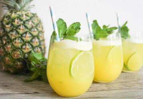 Ananasveden kuusi terveyshyötyä