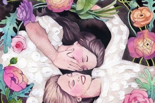 ystävykset kuiskuttelevat