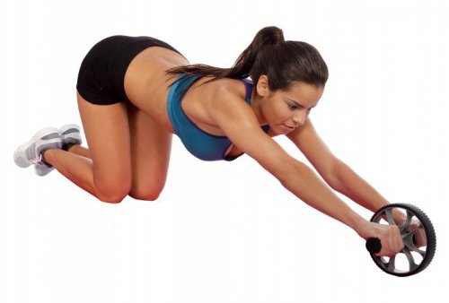 vatsalihasliike välinettä käyttäen