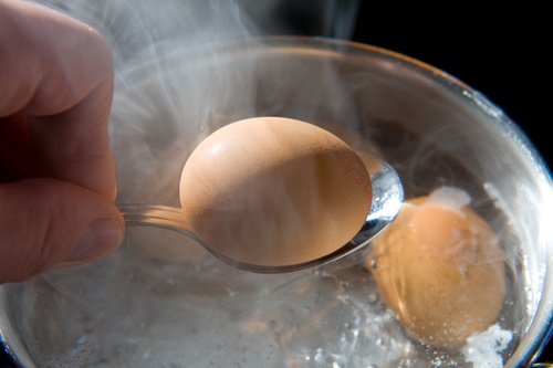 Kananmunan tuoreus selviää keittämällä ja halkaisemalla munan