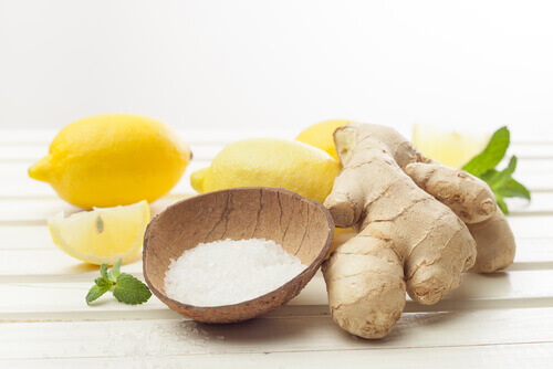 hoida ientulehdusta inkiväärillä