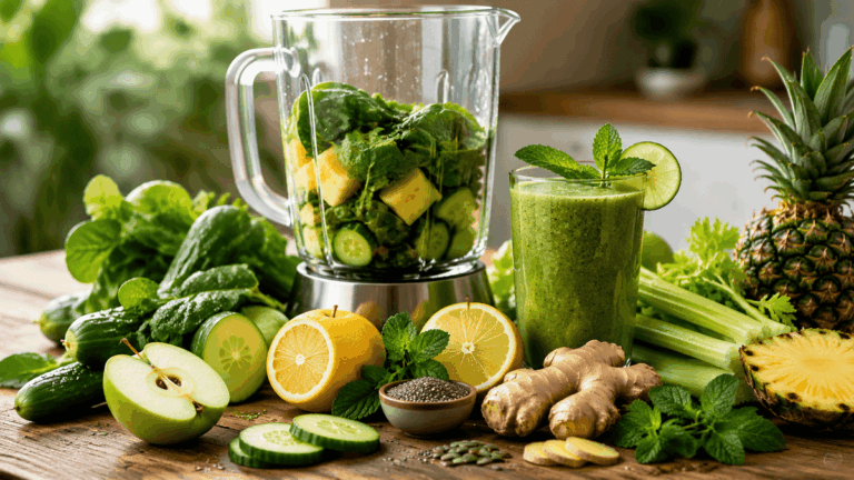 5 smoothieta kehon puhdistamiseksi nopeasti