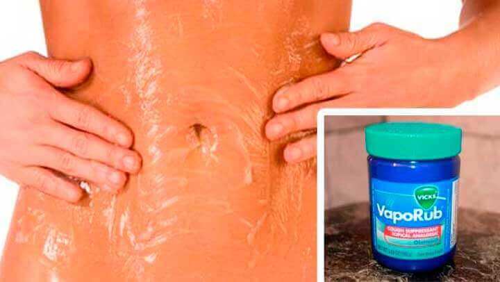 Vicks VapoRub vatsan hoikistamiseen