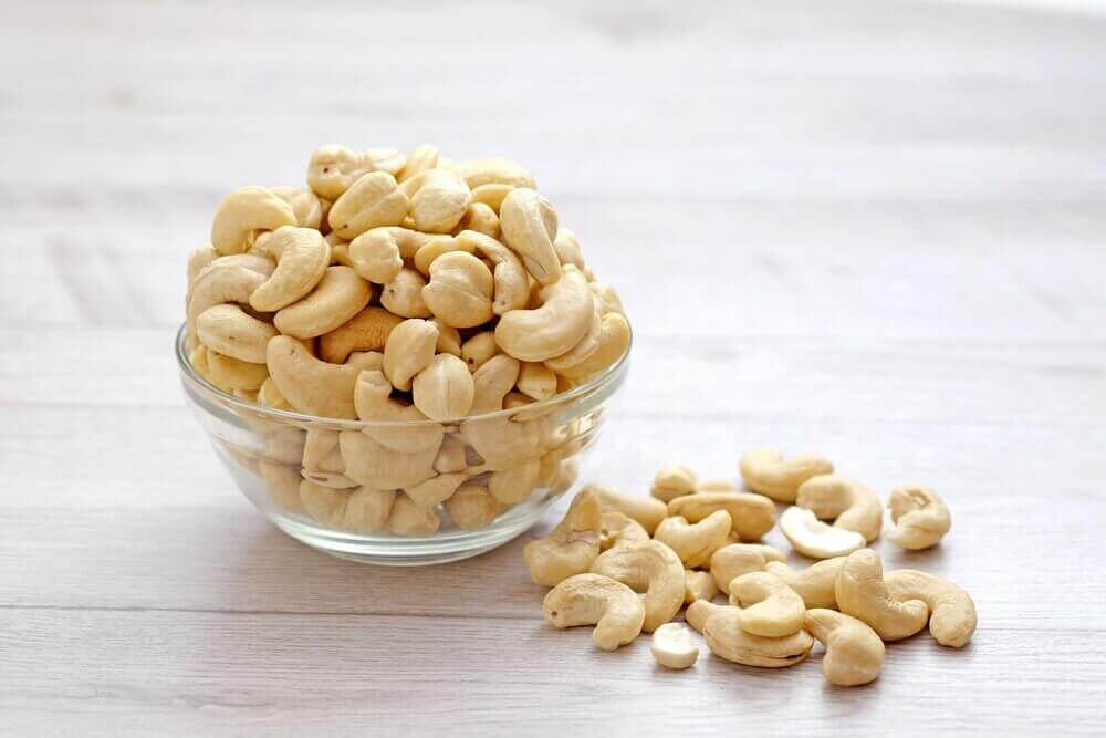puupähkinöitä: cashew