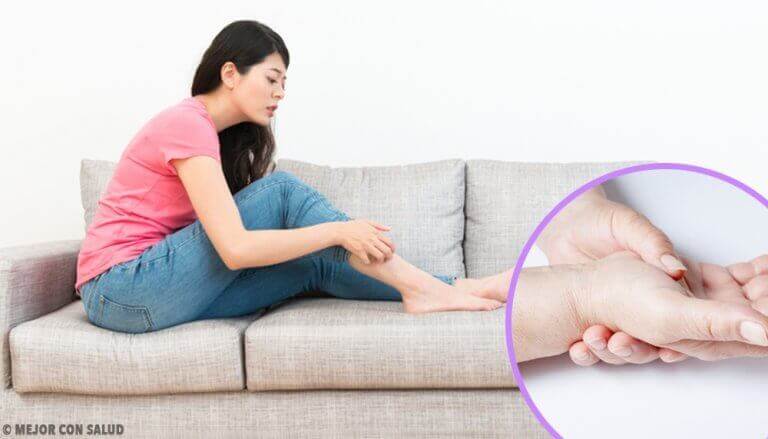 nivelet jaloissa ja käsissä