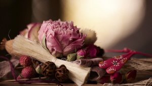 silikageeli ja kukkien kuivatus