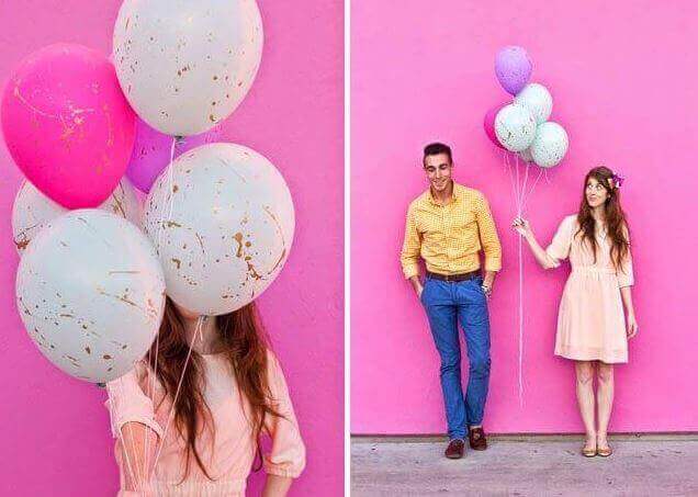 maaliroiskeita ilmapalloissa