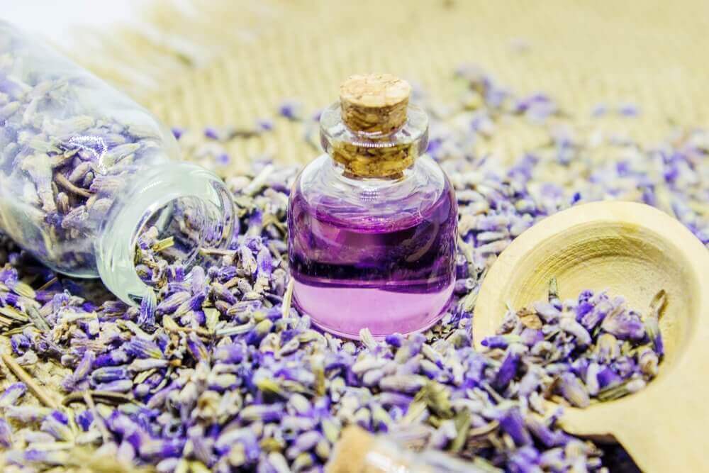 Käytä laventelia öljyn muodossa luonnollisena lihasrelaksanttina.