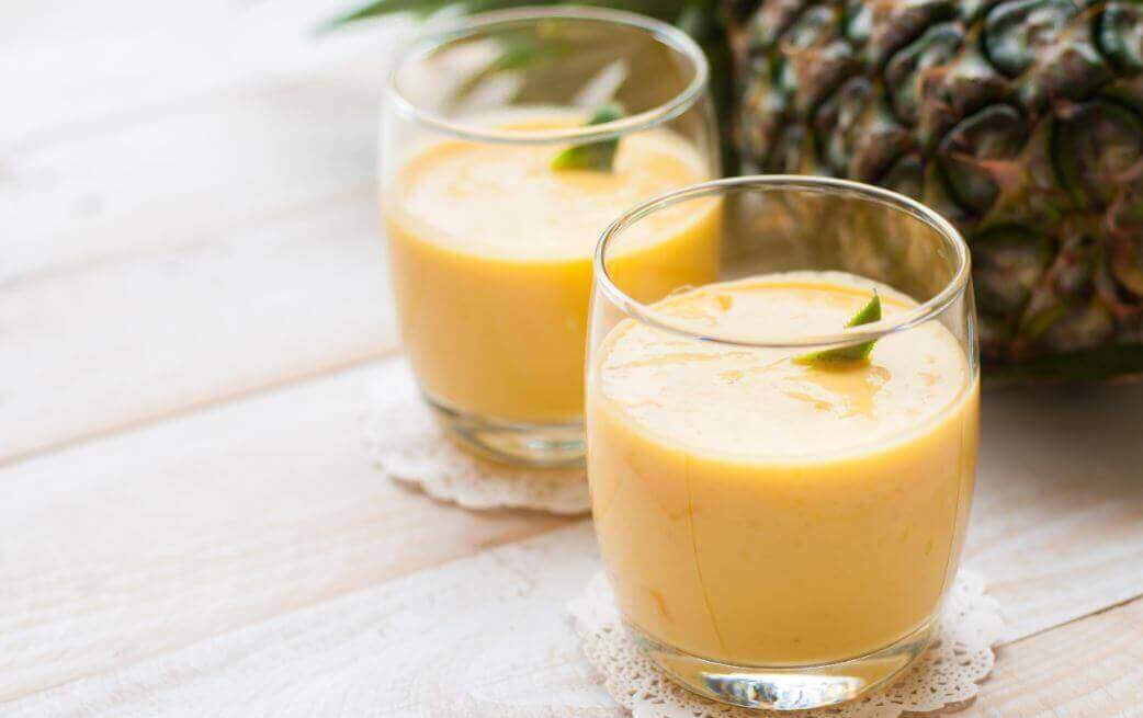 laihduta mehuilla: ananas