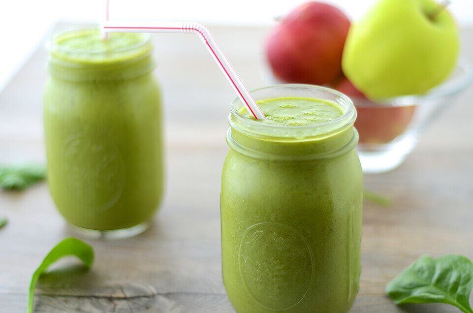 laihduta mehuilla: vihreä smoothie