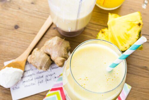 smoothie ummetuksen lievittämiseksi