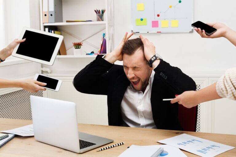 stressin negatiiviset vaikutukset: sekoaminen