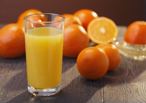 appelsiinimehu on erinomaista virtsahapon hallintaan