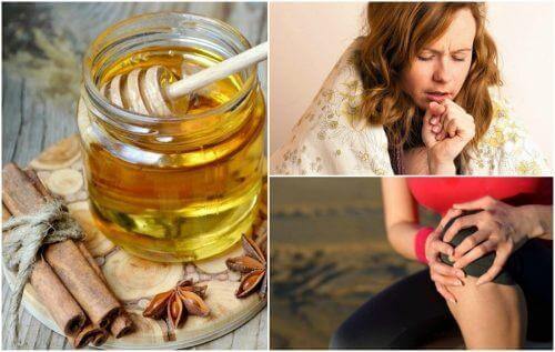 Hunaja ja kaneli: 8 lääkinnällistä hyötyä
