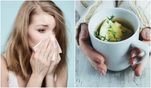 Yskän hoito timjami-, hunaja- ja sitruunateellä