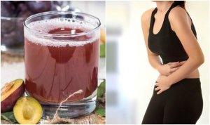 Ummetuksen lievittäminen luumu-siemensmoothiella