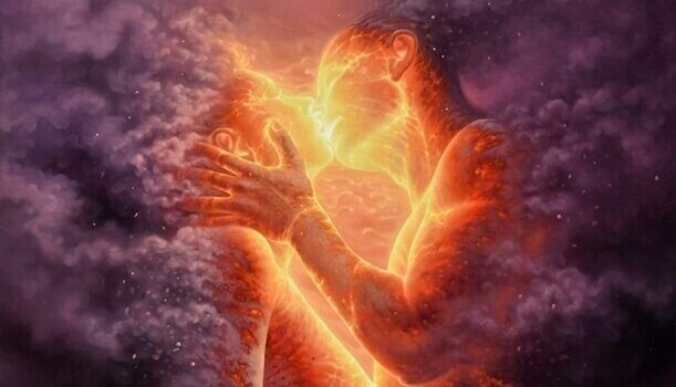 sielunkumppani ja suudelma