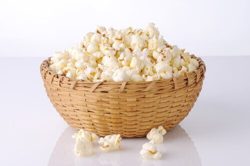 Popcorn on laihdutukseen sopiva välipala