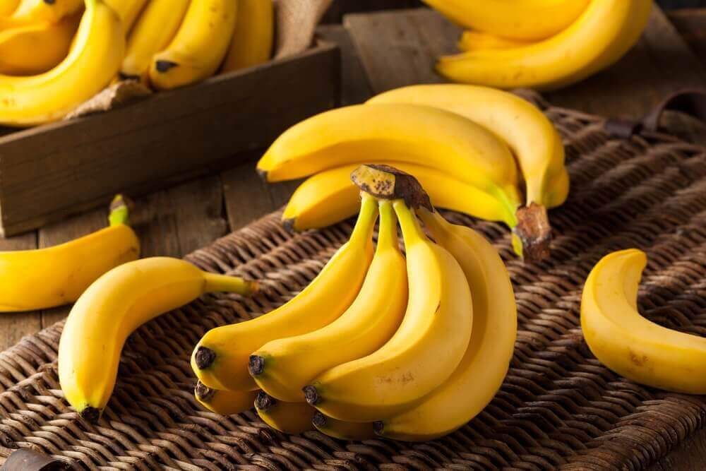 läjä banaaneita