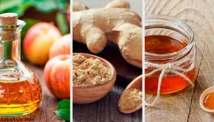 Ruoansulatusta edistävä juoma kolmesta ainesosasta