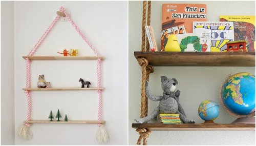 Pienessä makuuhuoneessa seinätilan hyväksikäyttö on varteenotettava vaihtoehto